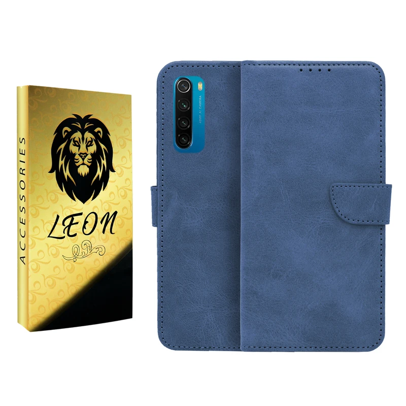 کیف کلاسوری لئون مدل Bers Oro مناسب برای گوشی موبایل شیائومی Redmi Note 8  