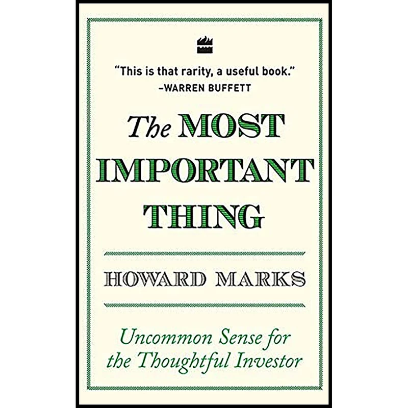 کتاب The Most Important Thing اثر Howard Marks انتشارات HarperCollins India