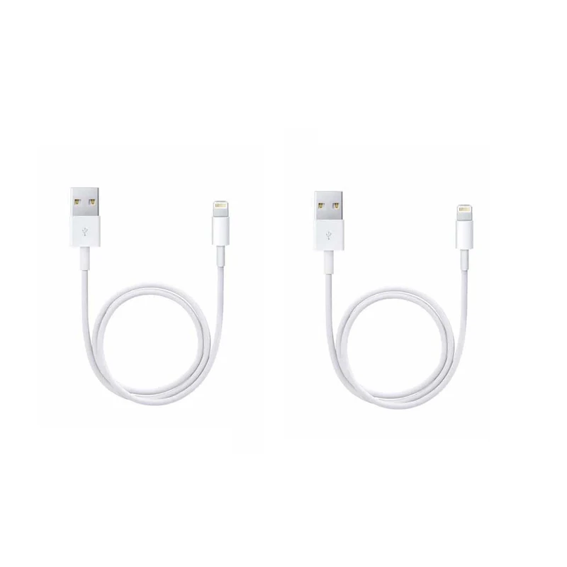 کابل تبدیل USB به لایتنینگ مدل x35 طول 1 متر بسته دو عددی