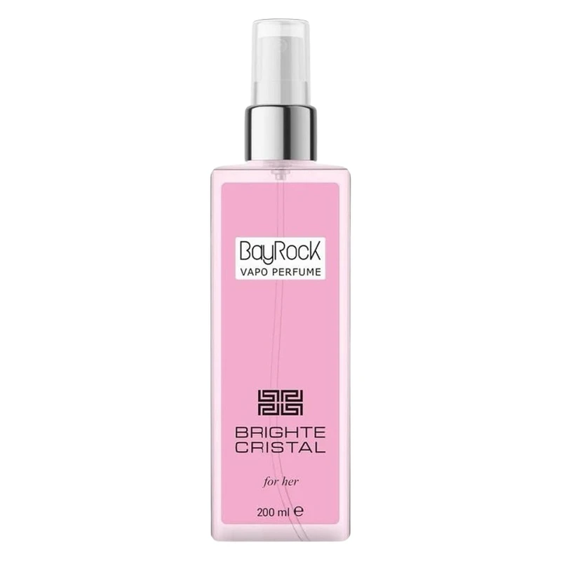 بادی اسپلش زنانه بایراک مدل  BRIGHTE CRISTAL حجم 200 میلی لیتر