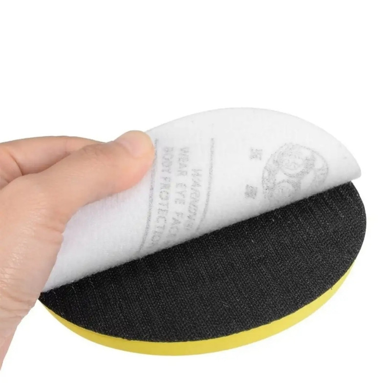 سنباده پشت کرکی مدل P180 قطر 18سانتی متر مجموعه 10 عددی