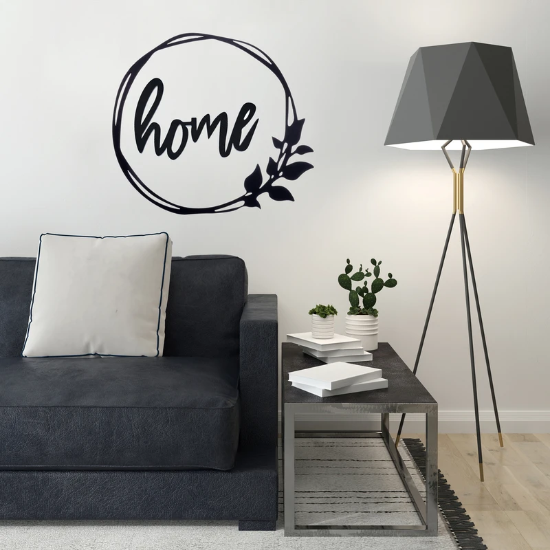 استیکر آرتافرین مدل home چوبی مجموعه 2 عددی
