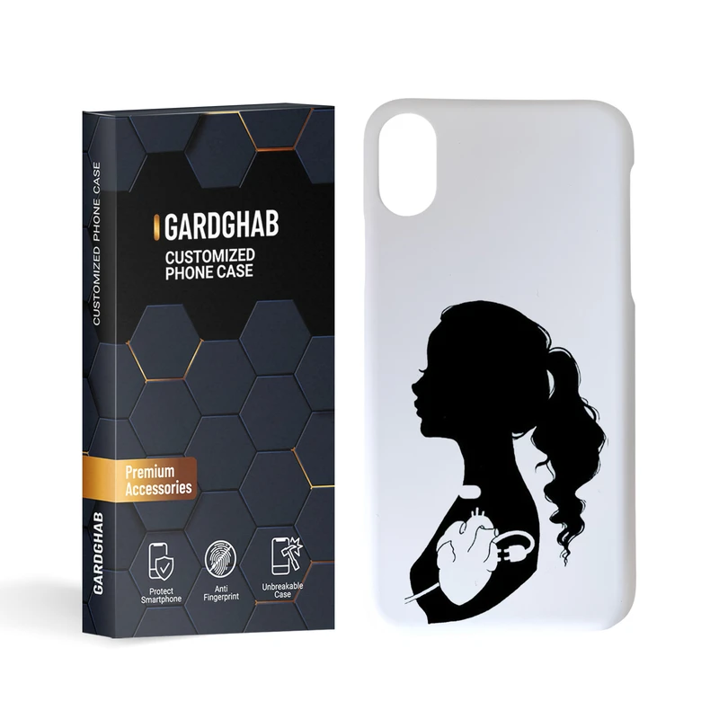 کاور گارد قاب مدل دخترانه مناسب برای گوشی موبایل اپل iphone x/xs