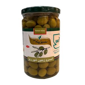 زیتون شور سبزینه تک - 670 گرم