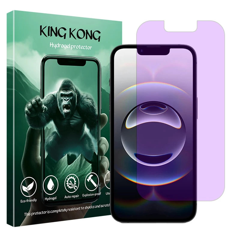 محافظ صفحه نمایش ضد اشعه بنفش کینگ کونگ مدل Tough مناسب برای گوشی موبایل اپل iPhone 16e