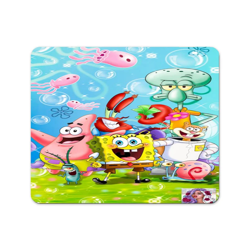 ماوس پد مدل باب اسفنجی و پاتریک و دوستان کد 0279
