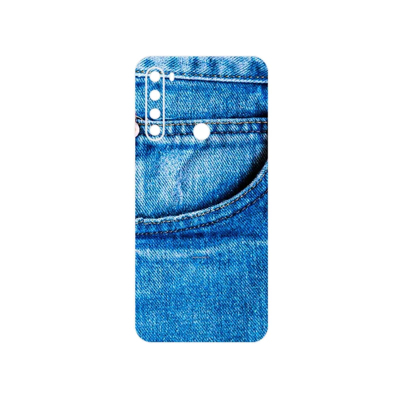 برچسب پوششی ماهوت مدل Fabric Texture 7 مناسب برای گوشی موبایل شیائومی Redmi Note 8 2021