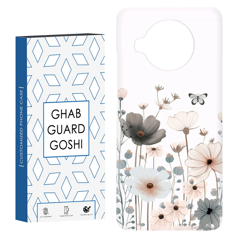 کاور قاب گارد گوشی طرح گل کد Dimo-135 مناسب برای گوشی موبایل شیائومی Mi 10t lite