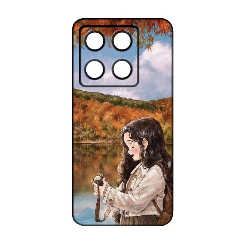 کاور طرح دخترانه کد 288 مناسب برای گوشی موبایل شیائومی 14T