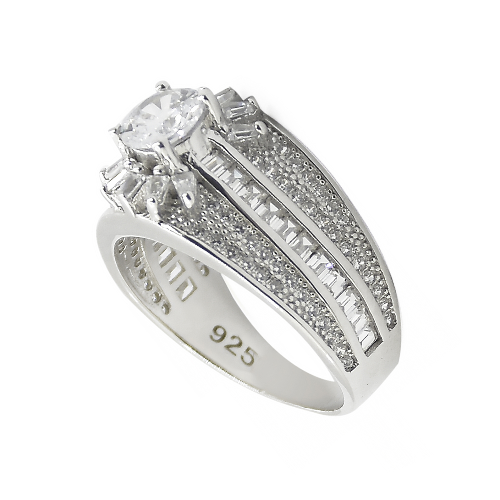 انگشتر نقره زنانه مدل Vip_011