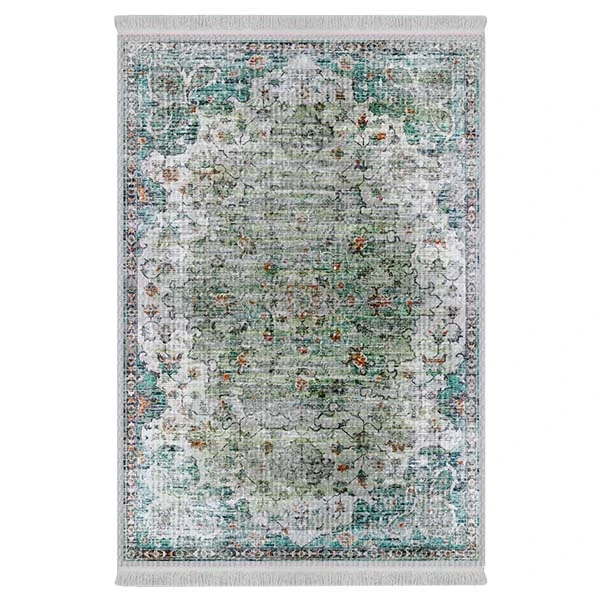 فرش پارچه‌ای دفه مدل فرشینه طرح مدرن کد 479