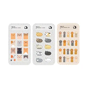 برچسب هیپو آرت مدل گربه ها و پنجه بسته 3 عددی