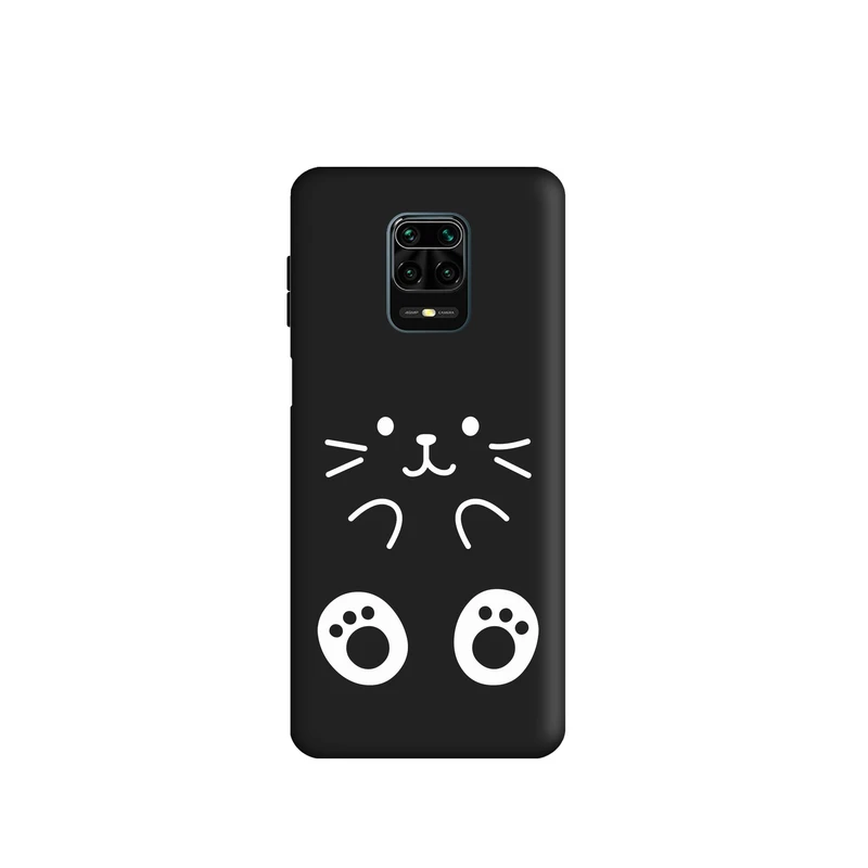کاور طرح گربه مینیمال کیوت کد t2331 مناسب برای گوشی موبایل شیائومی Redmi Note 9pro / Redmi Note 9s 