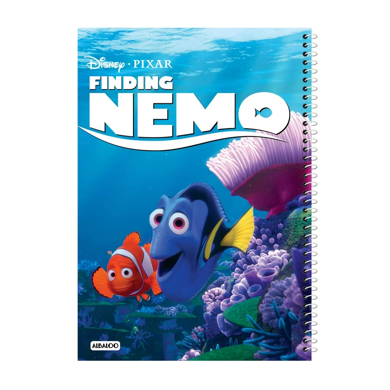 دفتر نقاشی 50 برگ آلبالو طرح انیمیشن نمو کد 2180