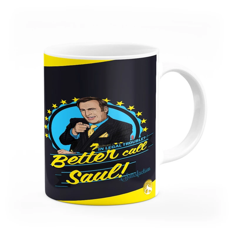 ماگ هومرو طرح بهتره با ساول تماس بگیری Better Call Saul مدل MG6375