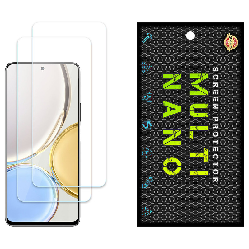 محافظ صفحه نمایش مولتی نانو مدل X-S2N مناسب برای گوشی موبایل آنر X9 5G بسته دو عددی