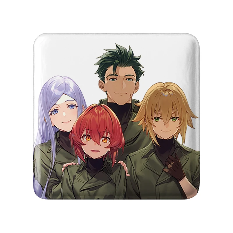 پیکسل خندالو طرح آنجو انیمه 86 مدل مربعی کد 33784