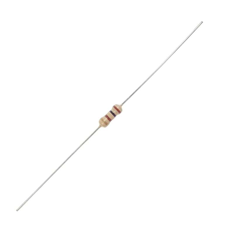 مقاومت 100 کیلو اهم 0.25 وات کد 45 بسته 50 عددی