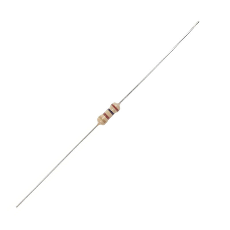 مقاومت 100 کیلو اهم 0.25 وات کد 45 بسته 50 عددی