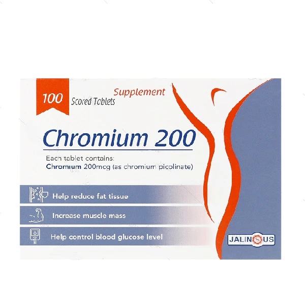 قرص کرومیوم 200 جالینوس بسته 100 عددی