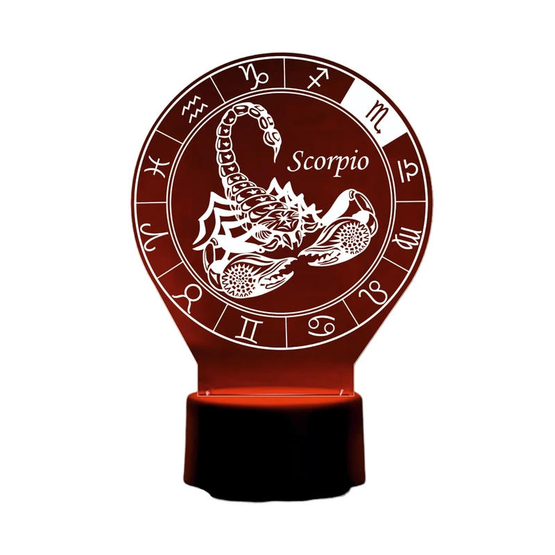 چراغ خواب مدل بالبینگ نماد ماه آبان عقرب scorpio