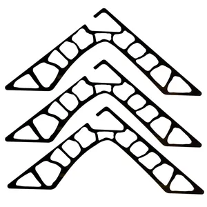 آویز لباس مدل بومرنگ مجموعه 3 عددی