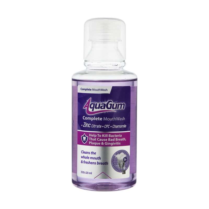 دهان شویه آکوا گام مدل Zinc citrate حجم 350 میلی لیتر دهان شویه آکوا گام مدل Zinc citrate حجم 350 میلی لیتر