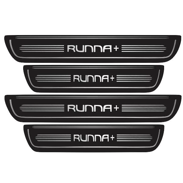 پارکابی خودرو آداک مدل چرم  مناسب برای رانا مجموعه 4 عددی