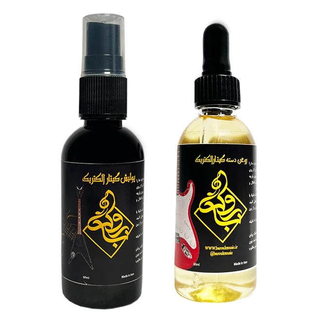 ست پولیش بدنه و روغن فرت دسته گیتار الکتریک باروک مدل 783