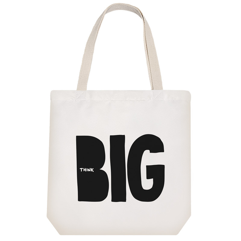 ساک خرید خندالو طرح بزرگ فکر کن کد 10311