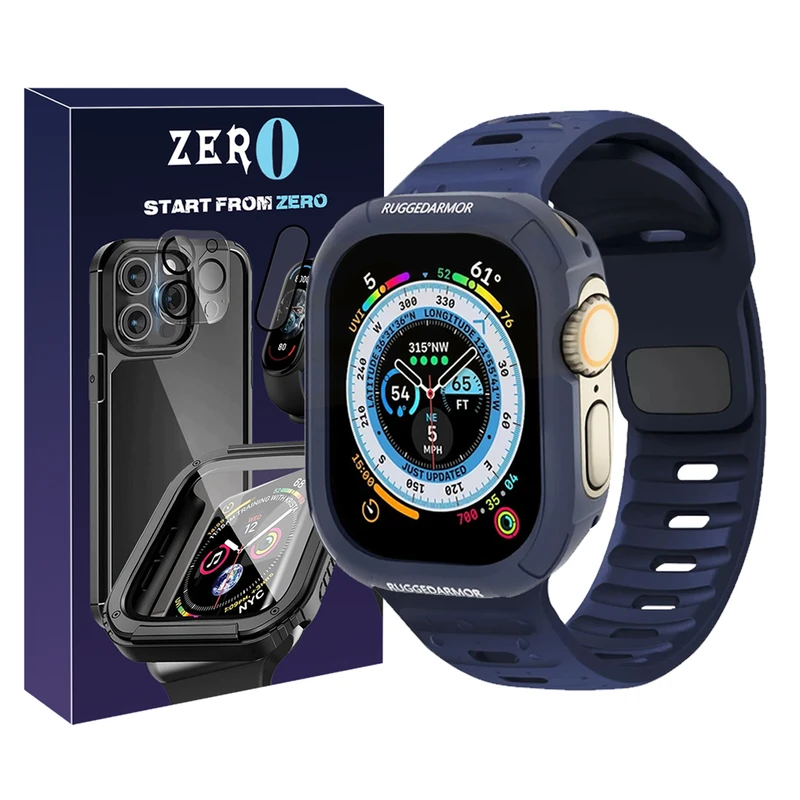 بند زیرو مدل SPG Rugged ZR مناسب برای ساعت هوشمند T1000 Ultra