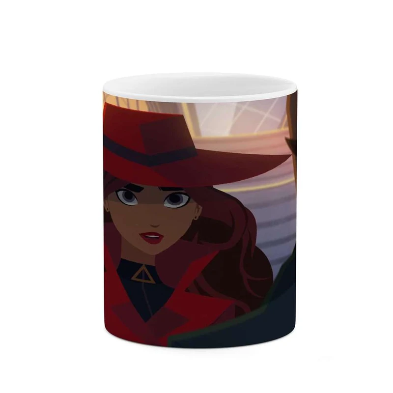 ماگ کاکتی مدل کارتون Carmen Sandiego کد mgh22372