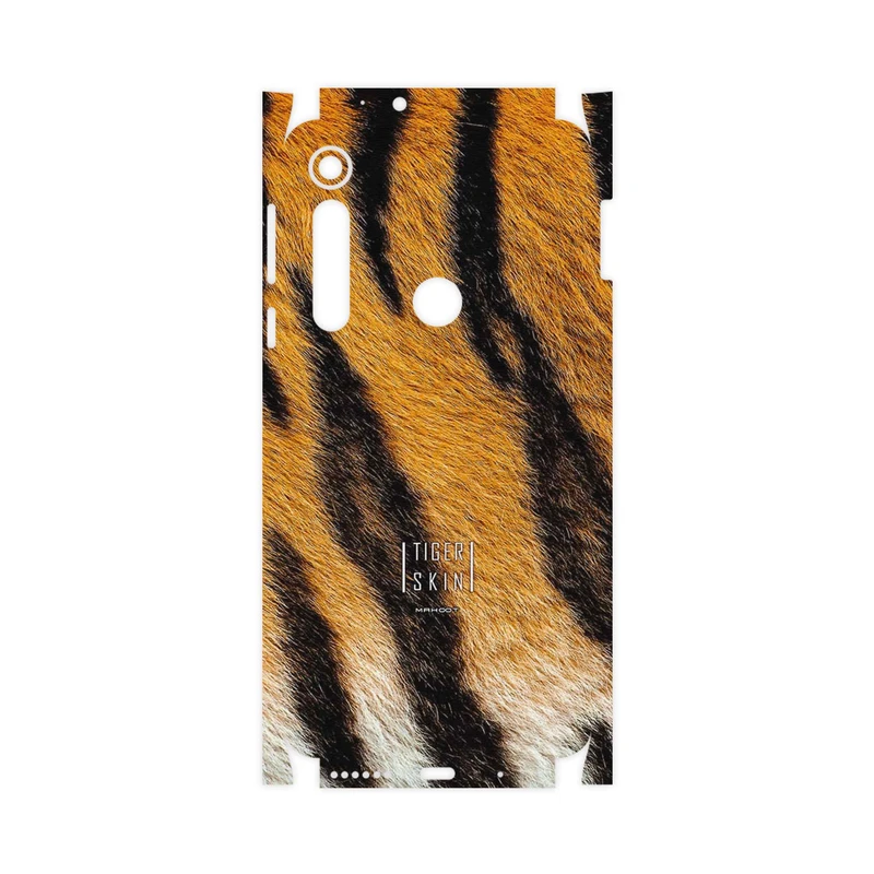 برچسب پوششی ماهوت مدل Tiger Skin-FullSkin مناسب برای گوشی موبایل موتورولا One Macro