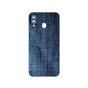 MAHOOT Fabric Texture 3 Cover Sticker for Samsung Galaxy M10s