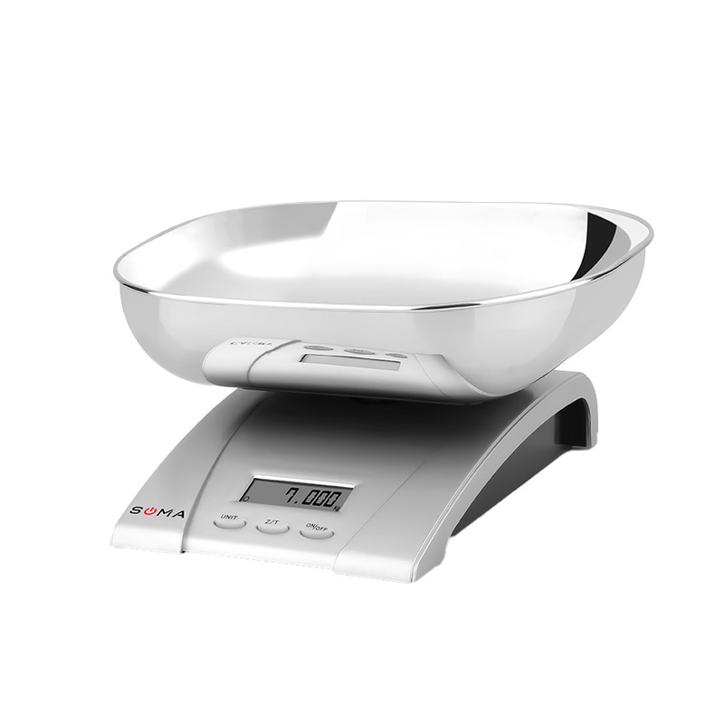 ترازو آشپزخانه دیجیتال مدل so-5056 حداکثر ظرفیت قابل اندازه گیری 10 کیلوگرم با دقت اندازه گیری کیلو گرم