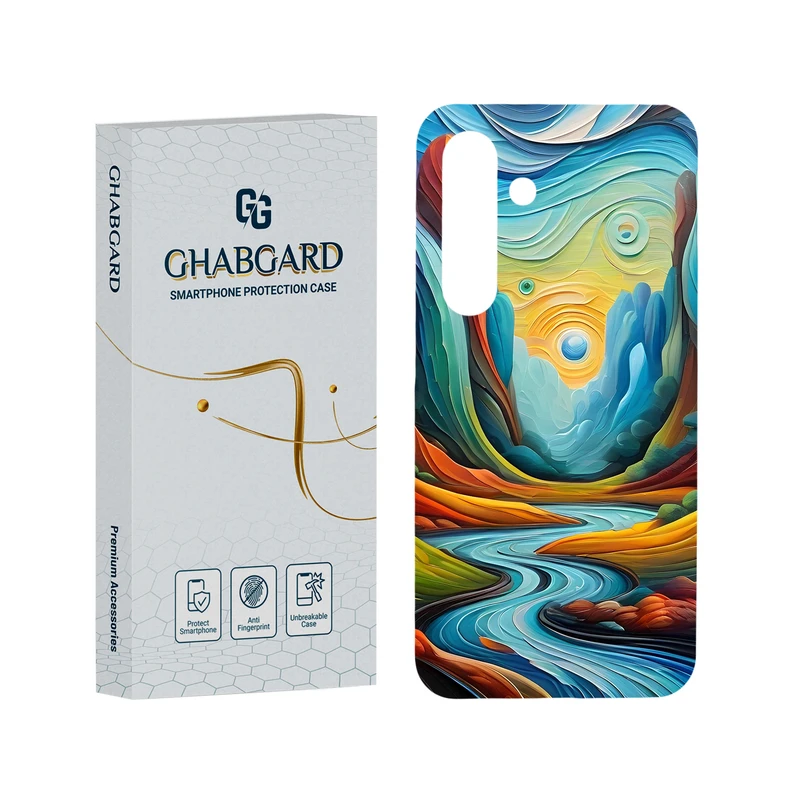 کاور قاب گارد مدل هنری مناسب برای گوشی موبایل سامسونگ Galaxy S24