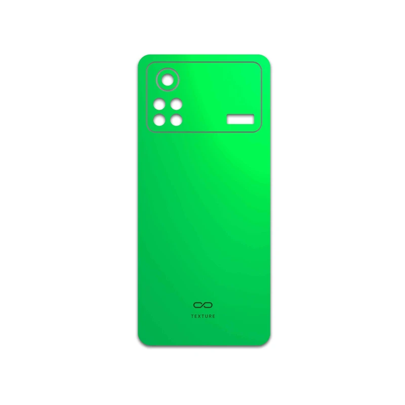 برچسب پوششی ماهوت مدل Matte-Green مناسب برای گوشی موبایل شیائومی Poco X4 Pro 5G
