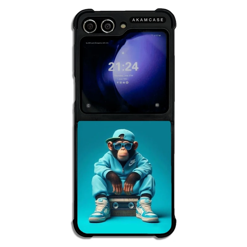 کاور آکام مدل AMC-WSGZFLIP5-ANIMALS16 مناسب برای گوشی موبایل سامسونگ Galaxy Z Flip 5