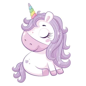 استیکر چوبی کودک جیک جیک مدل اسب تک شاخ کد T15