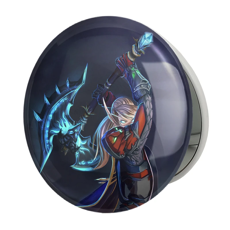 آینه جیبی خندالو طرح بازی دنیای وارکرفت (World of Warcraft) مدل تاشو کد 31817