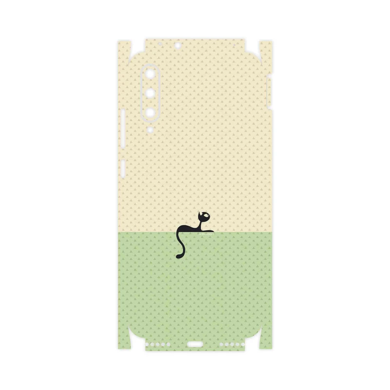 برچسب پوششی ماهوت مدل Minimal Internet Cat Icon-FullSkin مناسب برای گوشی موبایل شیائومی Mi A3