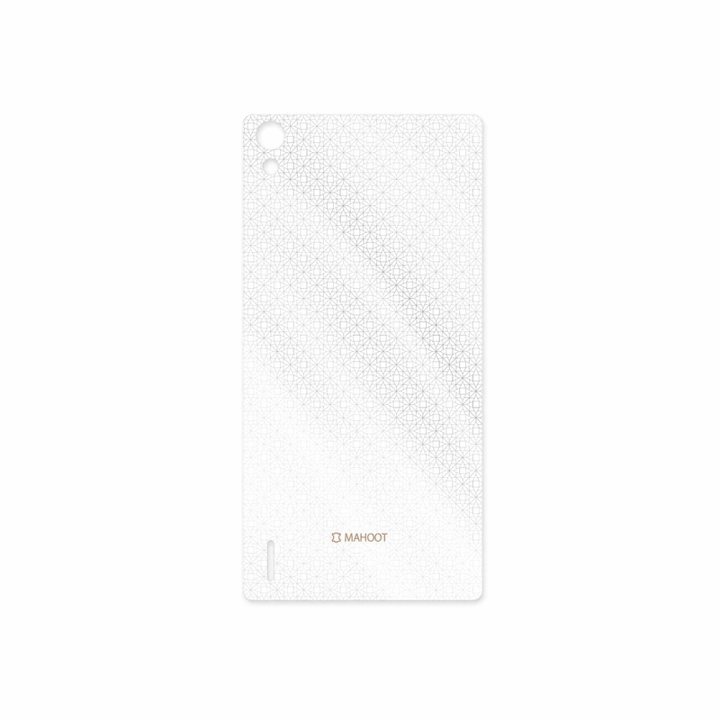 برچسب پوششی ماهوت مدل Gloss Transparent مناسب برای گوشی موبایل هوآوی Ascend P7