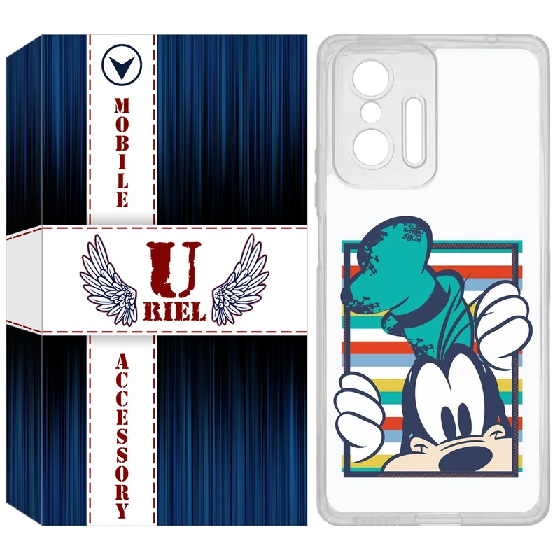 کاور یوریل مدل Clear کد 2 طرح سگ مناسب برای گوشی موبایل شیائومی 11T / 11T Pro