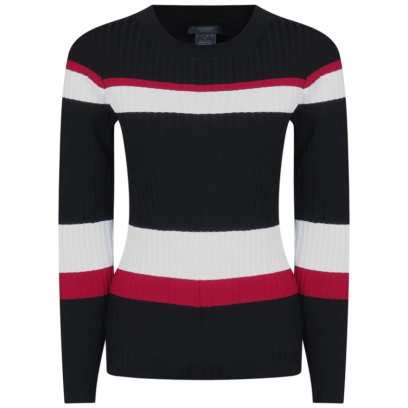 پلیور یقه گرد زنانه مانگون مدل Cv666t566