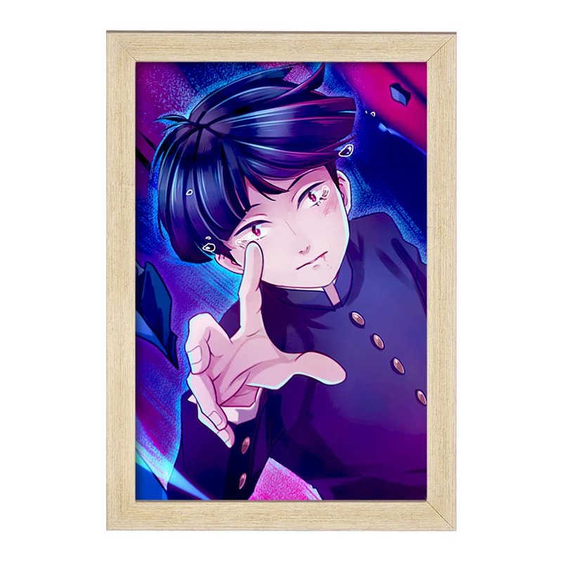 تابلو خندالو مدل شییکو انیمه Mob Psycho 100 کد 24500