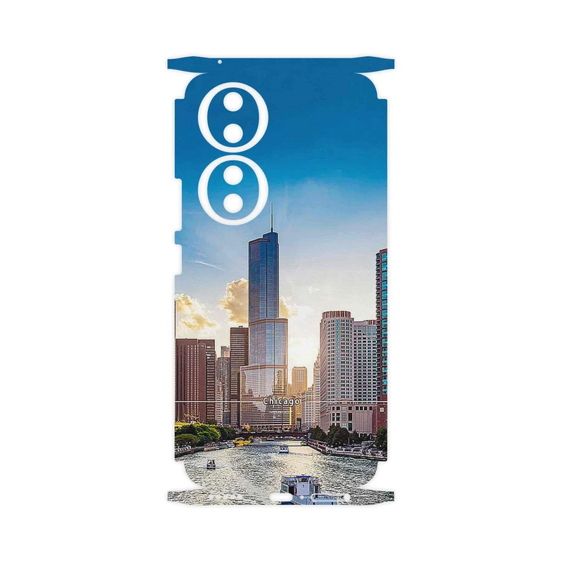 برچسب پوششی ماهوت مدل City of Chicago-FullSkin مناسب برای گوشی موبایل آنر 90