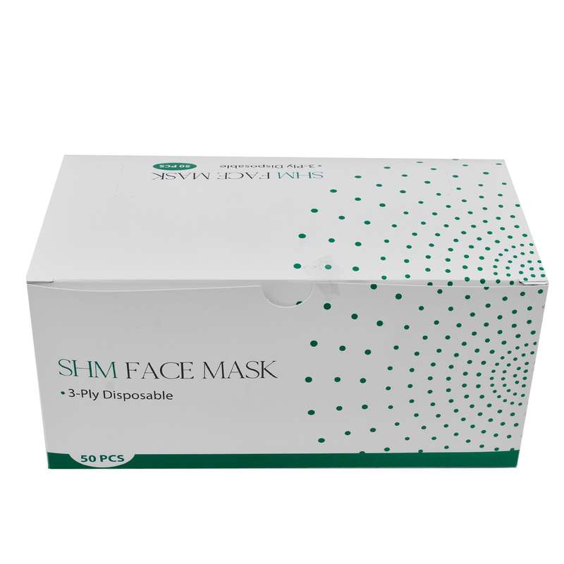 ماسک تنفسی اس اچ ام مدل 0060 بسته 50 عددی