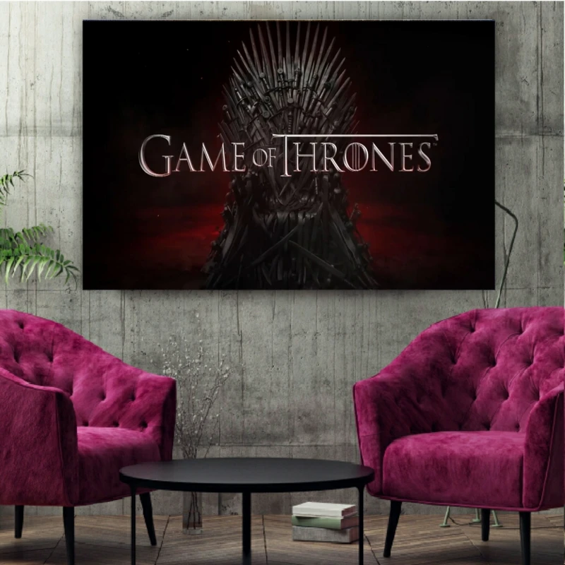  پوستر دیواری طرح گیم اف ترونز مدل SDP216