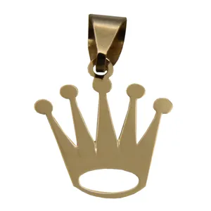 آویز گردنبند طلا 18 عیار زنانه مدل تاج P506