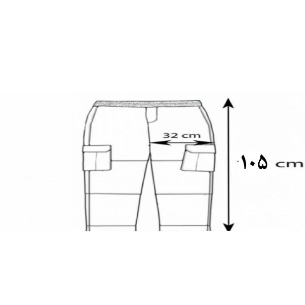 شلوار مردانه مدل کارگو کتان -  - 2